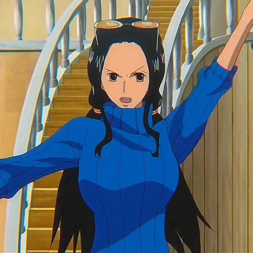 van pies, nico robin, anime charaktere, van pis film 11, nico robin film z