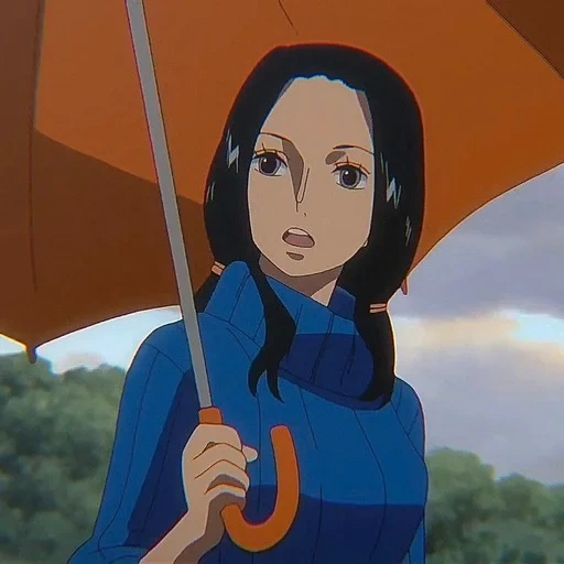 anime, nico robin, anime girl, anime one piece, nico robin gifka