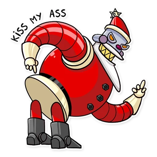 robo santa, robot du futur, san futurama, robot futurama, santa futurama