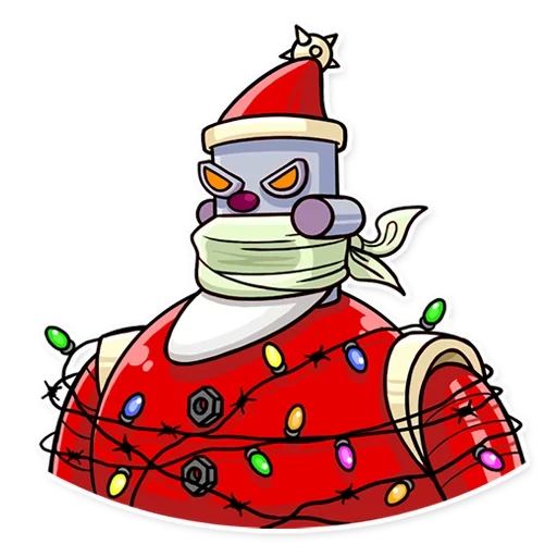 luo bo santa claus, futurama santa claus