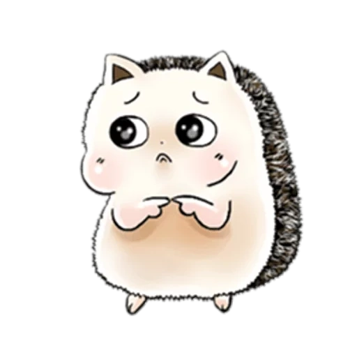 hedgehog, gracioso, lindo erizo, hedgehog, hedgehog sonriente