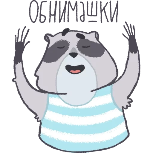 guaxinim, raccoon tolik, raccoon dobolis