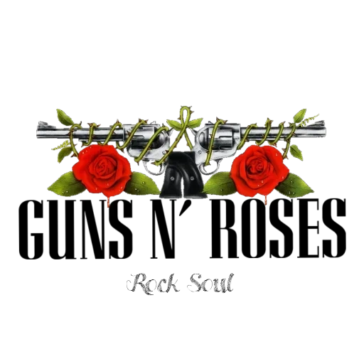 клипарт розы, guns n roses, группа guns n roses, guns n roses логотип, группа guns n roses эмблема