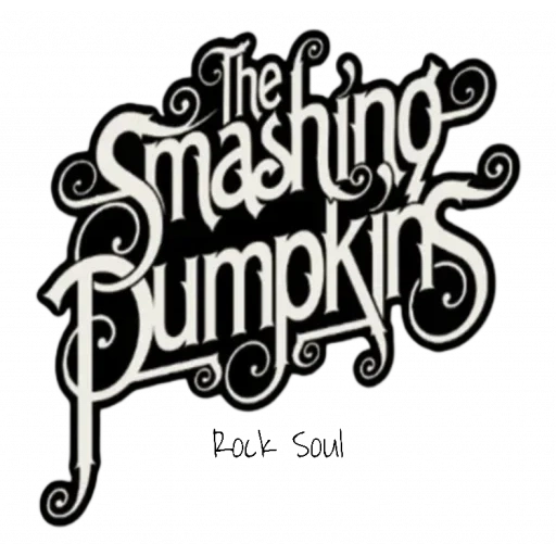 английский текст, the smashing pumpkins, the smashing pumpkins плакаты, the smashing pumpkins логотип, логотипы музыкальных групп smashing pumpkins