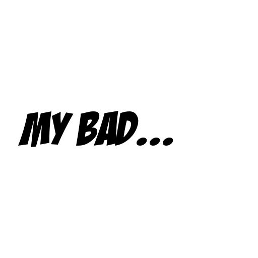 figure, bad boys background, logo de la rada, fond de l'inscription, lettrage sur fond noir