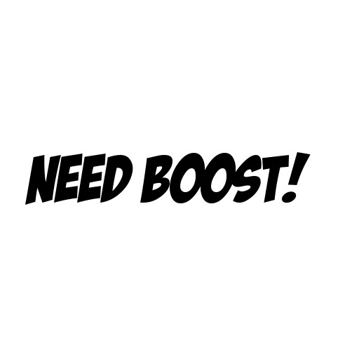 boost, der text, font, aufkleber, obere schrift