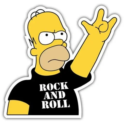рок, симпсоны рок, гомер симпсон, симпсоны роцк, simpsons rock and roll