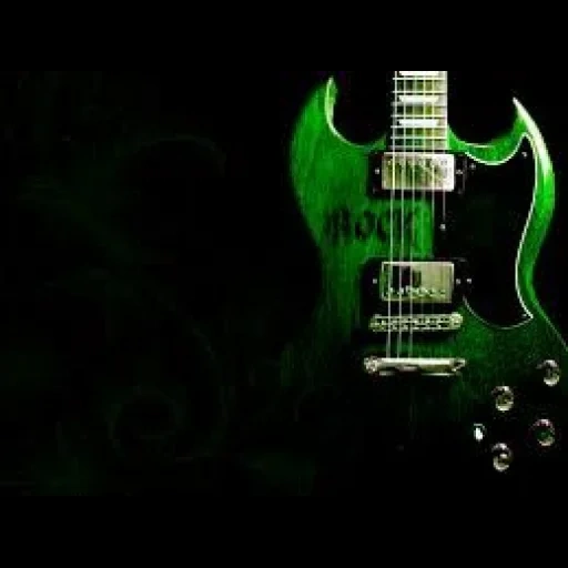 гитара, акустический рок, гитара зеленом фоне, боги хеви-метала 2022, repus tuto matos группа