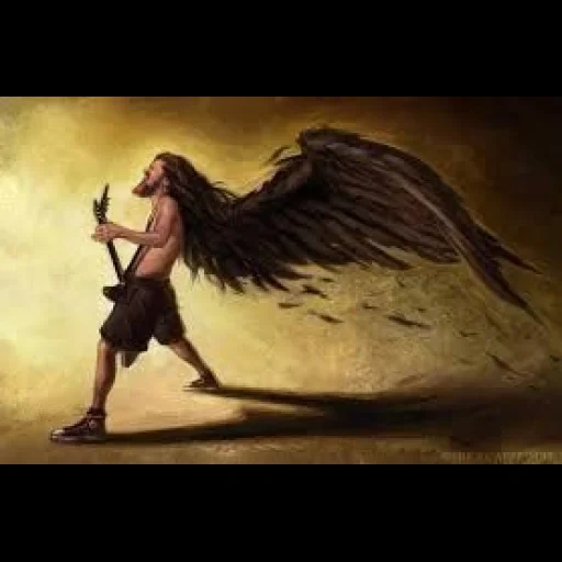 рок ангел, ангел ангел, люди крыльями, даймбэг даррелл, даймбэг даррелл крыльями