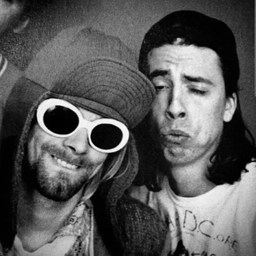 nirvana, дэйв грол, курт кобейн, группа nirvana, dave grohl nirvana