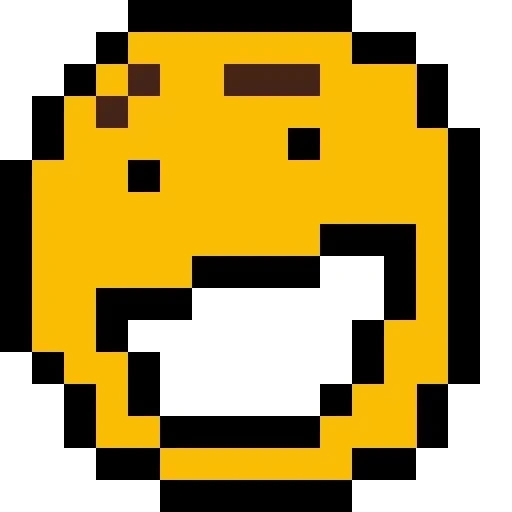 pixel faccina sorridente, pixel smiley smiley, pixel faccina sorridente, pixel smiley smiley, faccina sorridente con pixel gialli