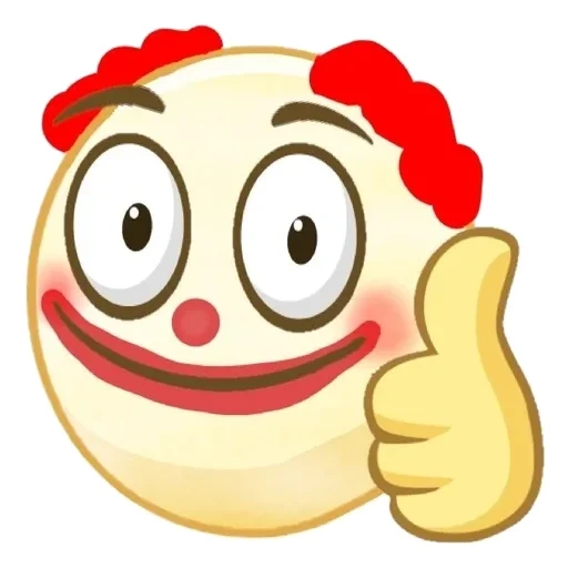 smiling face, clown smiling face, expression clown, expression clown, clown smiling face