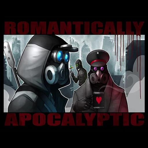 romanticismo apocalittico, apocalypse romantic captain, apocalisse romantica di annette, comics of romantic apocalypse, romantic apocalypse captain