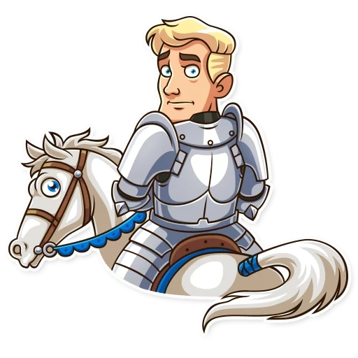 knight, knight, knight's, horse