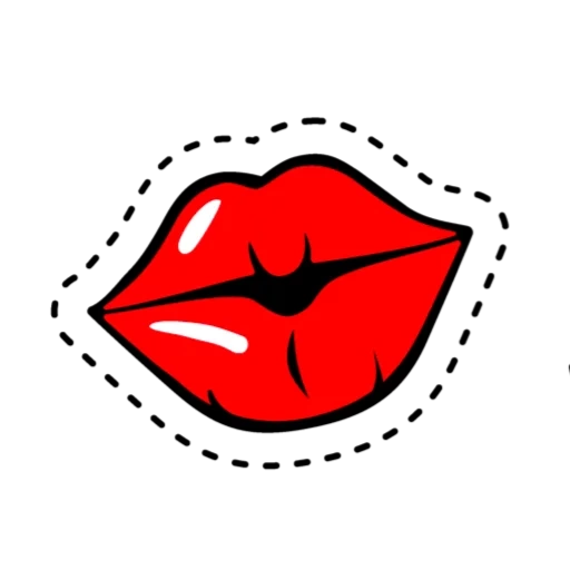 die lippen, lippen und lippen, pop art lips, graphische lippen