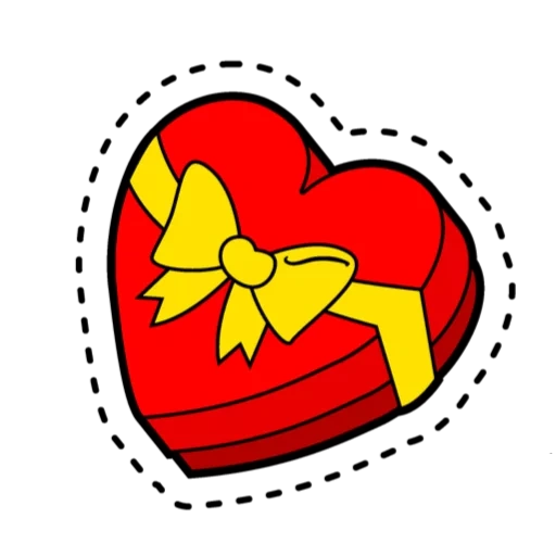 the lovers, herzförmiges abzeichen, smiley heart, happy valentinstag, valentinstag in herzform