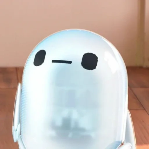 he is a robot, white robot, bibot robot ron, appliances, the head of the robot of children