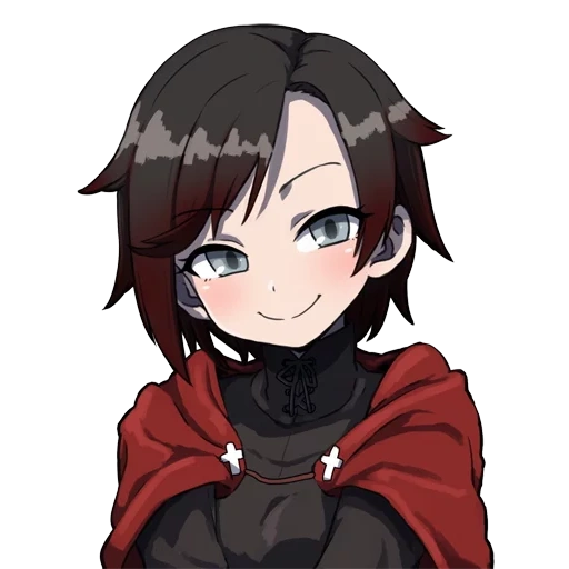 rwby ruby rose, ruby rose rwby, personnages d'anime, male ruby rose rwby