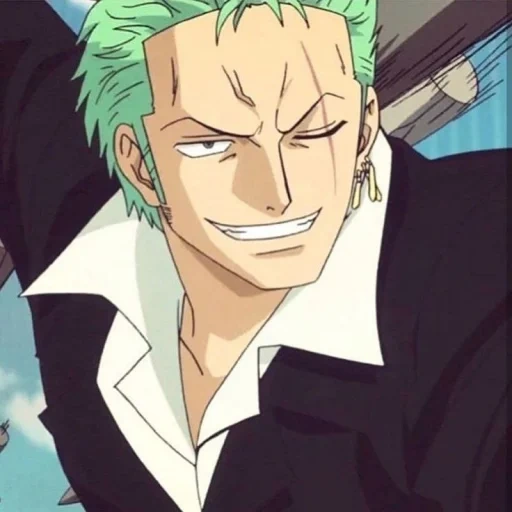 roronoa zoro, zoro, roronoa zoro anime, personajes de anime con cabello verde, van-spray