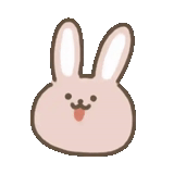 coelho, coelho klipat, coelho amigo da linha, coelho dos desenhos animados, coelho de desenho animado fofo