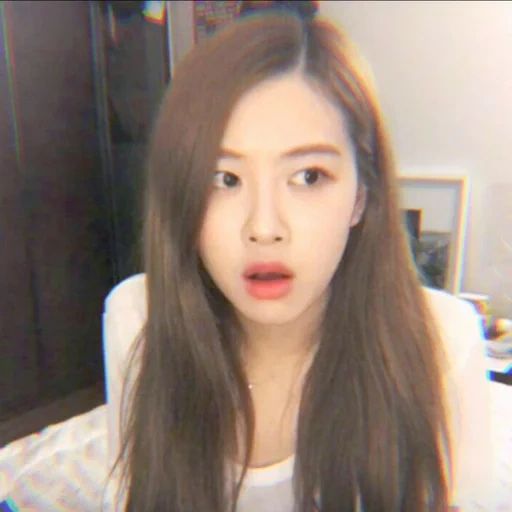 menina, jin jixiu, pó preto, blackpink rosé, rose blackpink