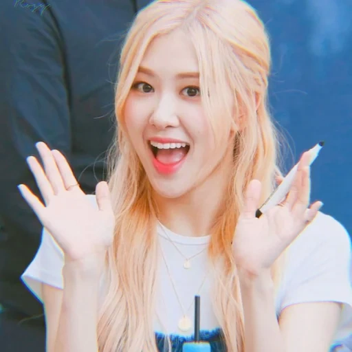 polvere nera, blackpink rosé, rose blackpink, ragazze asiatiche, bella asiatica