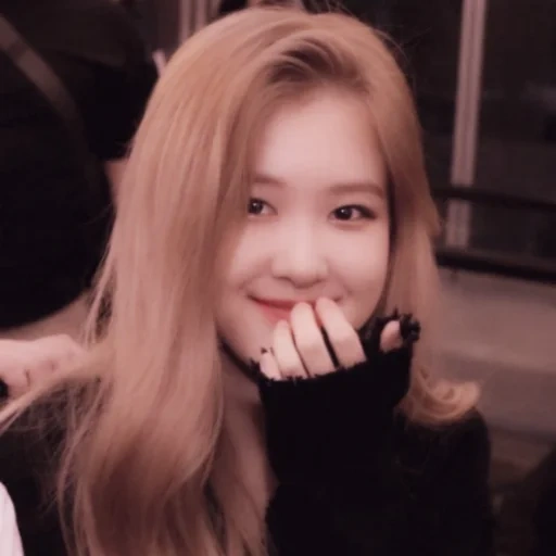 la macchina fotografica, la ragazza, polvere nera, rose blackpink, blackpink rosé