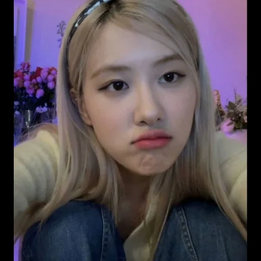 polvere nera, rose blackpink, blackpink rosé, ragazze asiatiche, bella asiatica