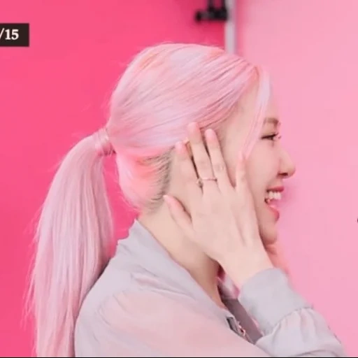 girl, girls are cute, pink hair, pink hair, pastel hair color