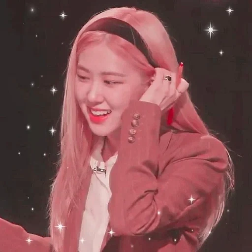 polvere nera, polvere nera, blink blink blink, blackpink rosé, rosa rosa polvere nera