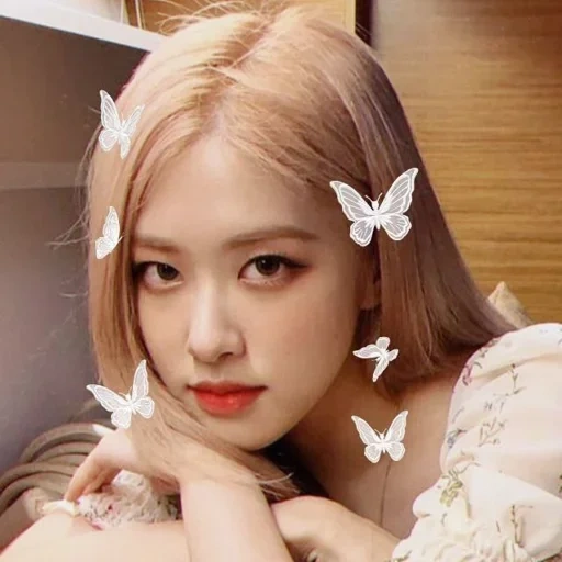 gadis, blackpink, blackpink rosé, rose blackpink, kecantikan dunia