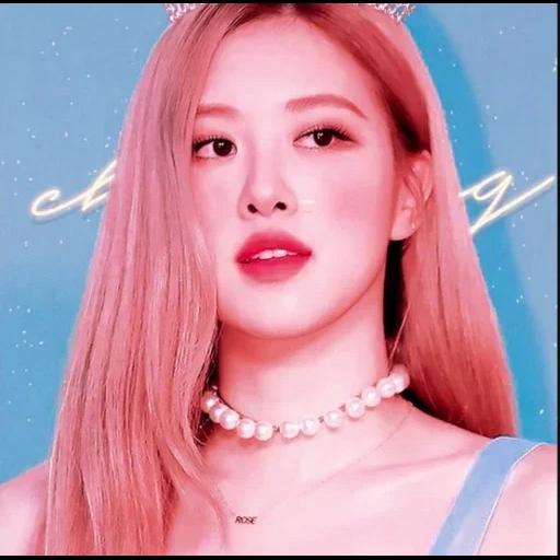 schwarzrosa, blackpink rosé, rose blackpink, rose blackpink, black pink rose