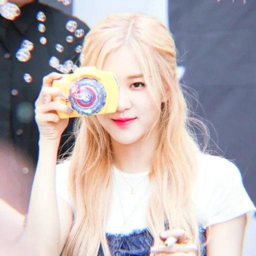 young woman, black pink, blackpink rosé, rose blackpink, blackpink rose fansain