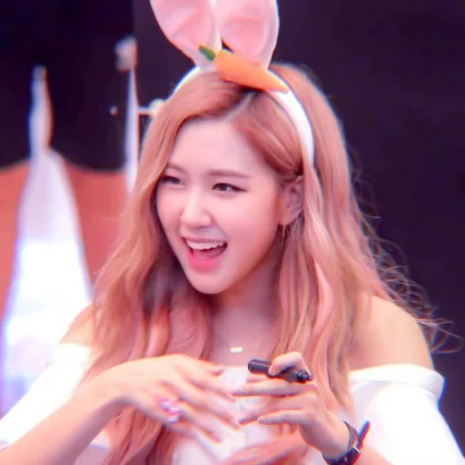 polvere nera, blackpink rosé, rosa rosa nera, rose blackpink, blackpink olens rosa