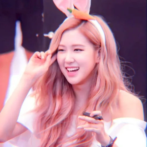 blackpink, blackpink rosé, rose blackpink, blackpink lovely, rose red blackpink lucu