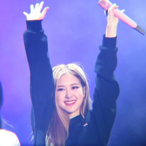 blackpink, blackpink rosé, rose blackpink, park jin black powder, rose red black pink 2021