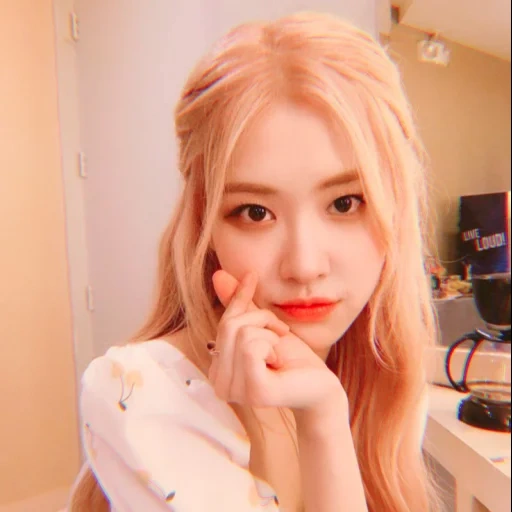 gadis, blackpink, rosana parker, blackpink rosé, rose blackpink