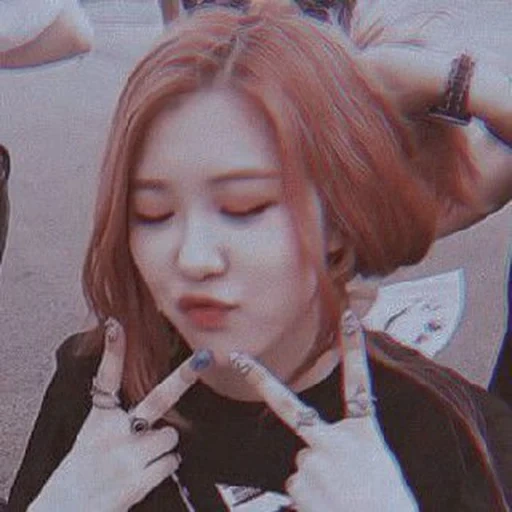 armas, menina, pó preto, blackpink rosé, armas mortais