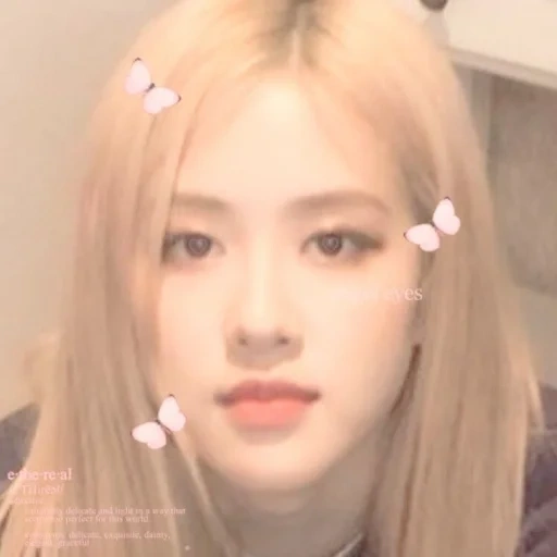 menina, pó preto, blackpink rosé, rose blackpink, linda garota