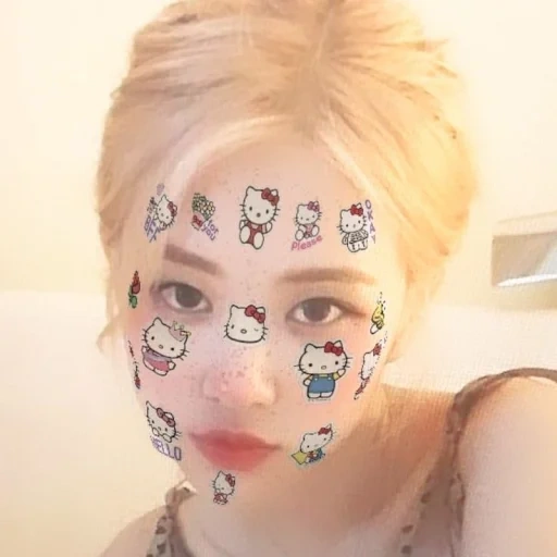 visage, humain, jeune femme, nouvelle petite amie, hallow mask kitty instagram