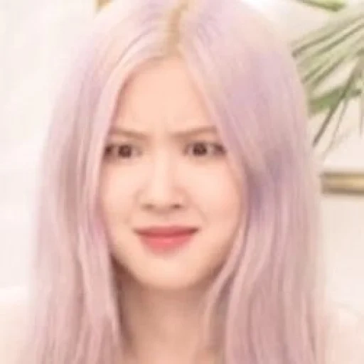 polvere nera, blackpink rosé, rose blackpink, blackpink illumina il cielo, rose blackpink capelli viola