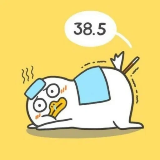 kucing, bebek, funny duck, bebek lucu, ilustrasi bebek