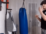 a pear of boxing, boxing bag, punching bag, boxing pear 60 kg, boxing pear punching bag