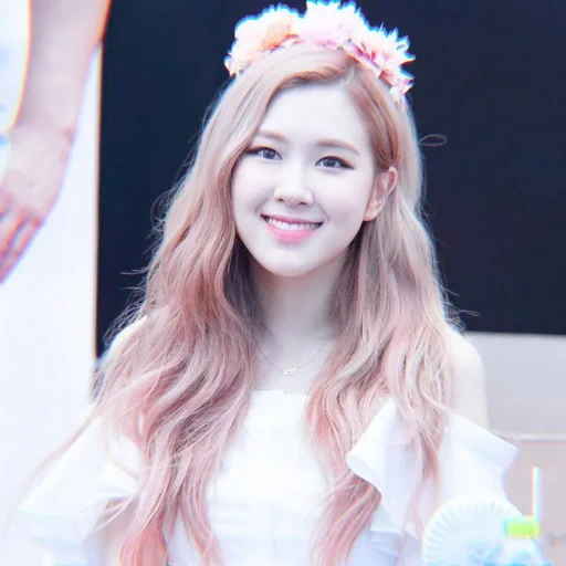 la ragazza, polvere nera, rose blackpink, rose blackpink, blackpink rosé