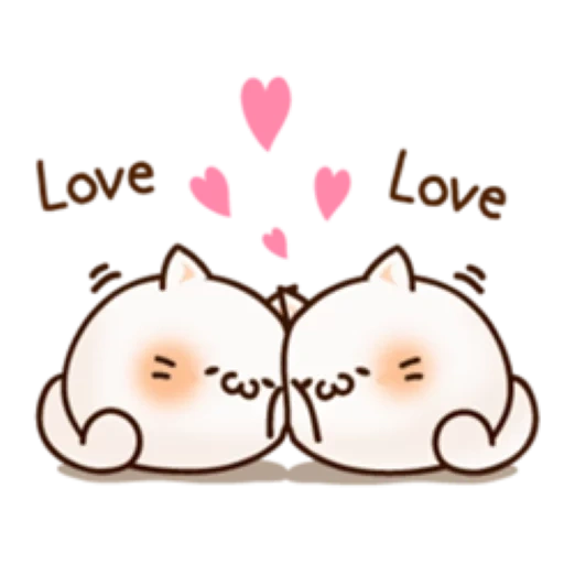 gatos, kawaii cat, desenhos kawaii fofos, kawaii cats love, desenhos kawaii de iniciantes