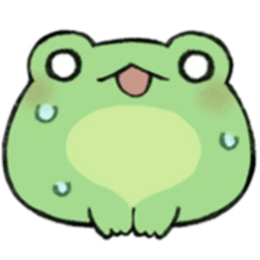 katak kawaii, kataknya manis, katak adalah kawaii, katak kawaii, katak katak ayunoko