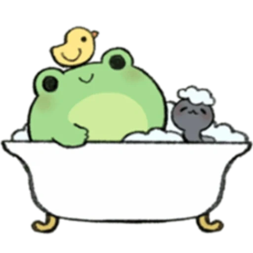 toad, kawai frog, rana chuanensis, frog kawai map