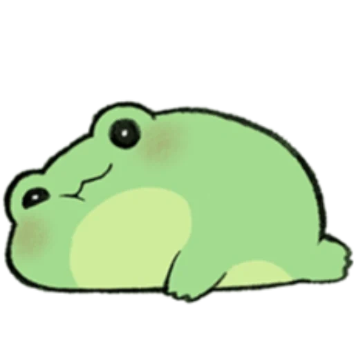 katak, katak kawaii, kataknya manis, katak kawaii, gambar katak itu lucu