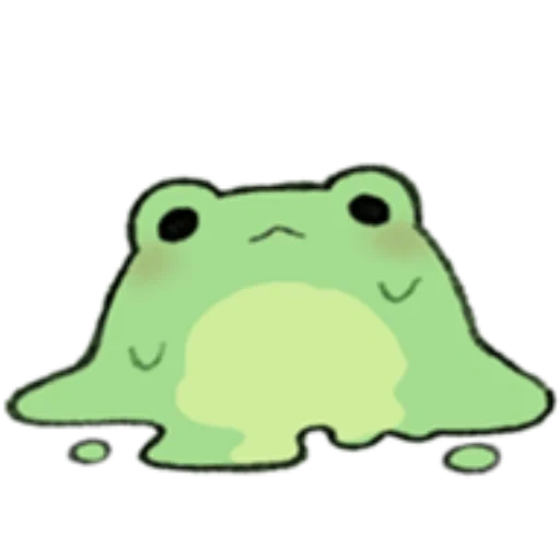 kawaii frog, der frosch ist süß, kawaii frösche, froschzeichnungen sind süß, zeichnungen von skizzenfröschen