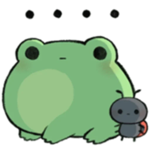 katak adalah kawaii, katak kawaii, katak kawaii, gambar katak itu lucu